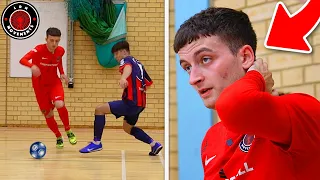 I Played in a PRO FUTSAL MATCH & Everything Went WRONG... (Football Skills & Goals)