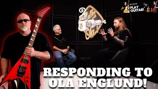 RESPONDING TO OLA ENGLUND!!!