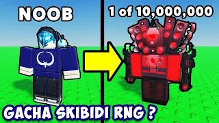 AKU GACHA SKIBIDI TOILET DI ROBLOX ? | Roblox Skibidi Toilet RNG Indonesia