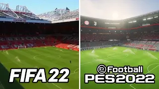 FIFA 22 vs eFootball (PES 2022) - EARLY GAMEPLAY COMPARISON🔥