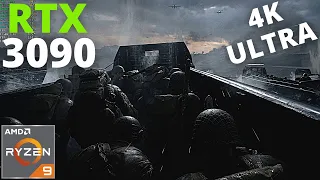 Call of Duty WW2: RTX 3090 + Ryzen 9 5950X | 4K | Max Settings