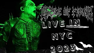 CRADLE OF FILTH LIVE IN NEW YORK CITY, USA, FULL SHOW! FRONT ROW SHOTS!