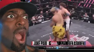 FULL VIDEO: JAKE PAUL KNOCKS OUT BEN ASKREN IN THE 1ST ROUND!! MY REACTION!!!