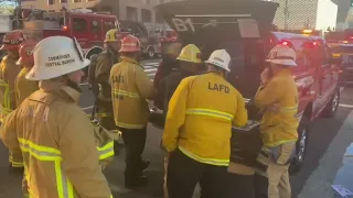 LAFD: Major Emergency High Rise Fire in Downtown Los Angeles