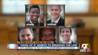 'Gang of 5' admits to breaking sunshine law
