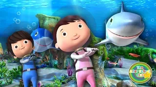 Learn The Baby Shark Dance! | Kids Songs | Little Baby Bum Nursery Rhymes | ABCs and 123s
