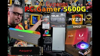 Montando PC com RYZEN 5600G em 2022 !!! PC GAMER sem Placa de Vídeo