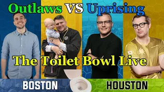 Outlaws VS Uprising "The Toilet Bowl" Live Reaction - ft. Packing10, Achilios, Tridd, & More