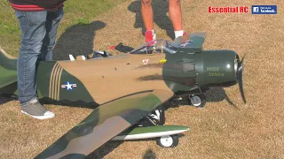 SUPER SCALE RC !!! DOUGLAS A-1 SKYRAIDER ATTACK AIRCRAFT