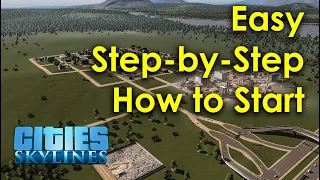 Beginners Guide To How To Start in 2023 (Cities Skylines for New Players)