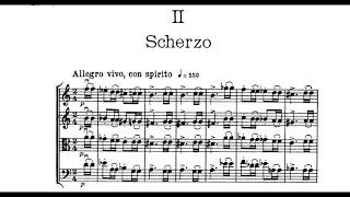Fritz Kreisler - String Quartet in A Minor (1919) [Score-Video]