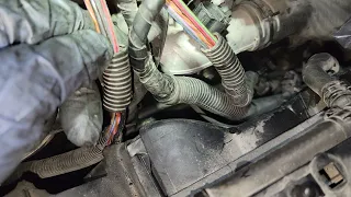 VW Touareg TDI v10 diesel alternator removal and replacement DIY episode 9 of 10