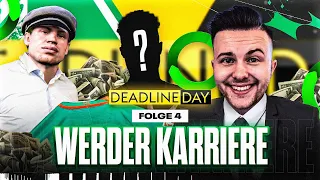 TRANSFER DEADLINE DAY! 😱💸 Sv Werder Bremen Karriere #4 | FIFA 23