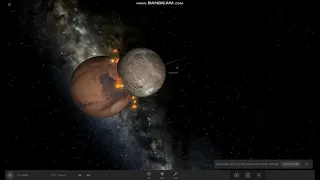 Mars VS Ganymede: Universe Sandbox