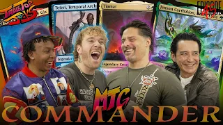 MTG Commander Gameplay Cassius Marsh vs Joe Manganiello vs Gabriel Luna vs BlacknetoTTJ Ep 45
