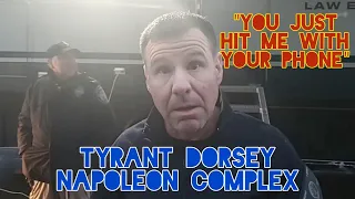 "Don't Touch Me" Tiny Tyrant Dorsey **DISMISSED** North Reading Police Department. Salem. Mass.