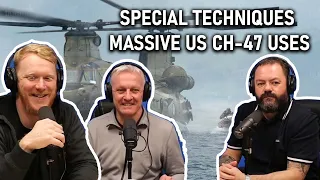 Special Techniques Massive US CH-47 Uses to Extract Special Forces at Sea REACTION | OFFICE BLOKES