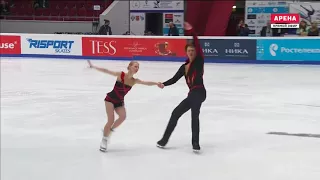 2018 Russian National   Pairs SP   Evgenia Tarasova & Vladimir Morozov   Piano Concerto No  2 b