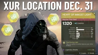 Xur Location & Inventory December 31