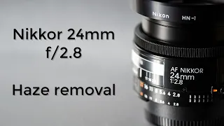 Nikon Nikkor 24mm f/2.8 : Haze Removal