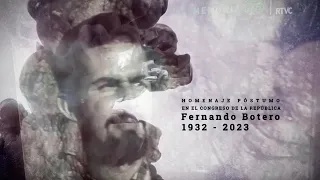 #BoteroUniversal | Homenaje al maestro Fernando Botero (1932 - 2023) en el Congreso de la República