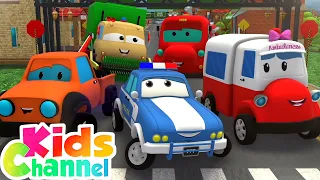 Finger Family Song - Road Rangers Car Cartoon Videos from Kids Channel