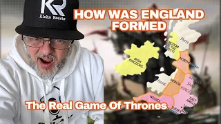 HOW ENGLAND WAS FORMED |  AMERICAN REACTS     #england #britian #uk #reaction #reactionvideo