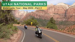 Utah National Parks Motorcycle Tour Part 2