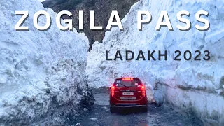Zozila Pass 2023 Latest Update | Ladakh 2023 | Scary & Adventurous | Snow Tunnel | Leh To Srinagar
