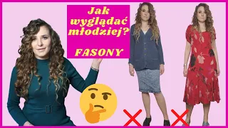 Jakie ubrania odejmują lat? Co doda Ci lat? Fasony