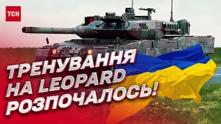 🔥 Українські танкісти розпочали тренування на танках "Леопард"!