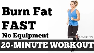 Burn Fat Fast: 20-Minute Full Body Workout At Home to Lose Weight No Equipment