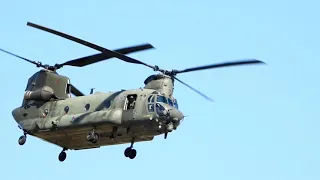 RIAT 2022 BOEING CHINOOK HC6 Flying Demostration.