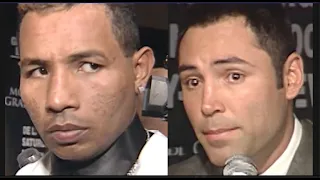 OSCAR DE LA HOYA & RICARDO MAYORGA GET PERSONAL! Heated press conference !!!