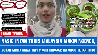 Nasib Intan Turis Malaysia Makin Ngenes, Sudah Minta Maaf tapi Masih Dihujat: Ini Video Terakhirku