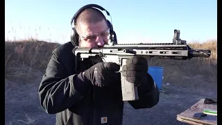 Initial range test of the Bear Creek Arsenal 7.5" Side Charging 300 BLK and 7.62x39 uppers!