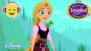 Rapunzel's Tangled Adventure | Next Stop, Anywhere - Sing Along 🎶 | Disney Channel UK