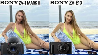 Sony ZV-1 Mark ii VS Sony ZV-E10 Camera Test