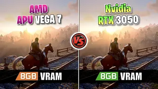 ✅ APU 5600G ( 8GB VRAM ) vs RTX 3050 ✅ Test in 15 Games ✅ 2022