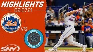 Mets vs Marlins Highlights: Alonso goes deep twice, including 100th career homer as Mets roll