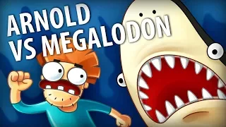 Arnold Fights Off Megalodon