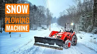Transform your Compact Tractor into a Snow Plowing Machine