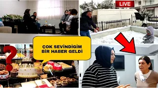 MÜJDEE‼️GÜZEL BİR HABERİM VAR❌ANNEM GELDİ‼️KAYINVALİDEME OTURMAYA GİTTİK⁉️ESİLAMIN PASTASINI SEÇTİM