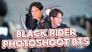 Tuloy-tuloy ang bonding natin sa Youtube! Black Rider Photoshoot BTS | Ruru Madrid