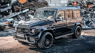 BRABUS 850 6.0 Biturbo G63 - Cold Start + BRUTAL REVS!