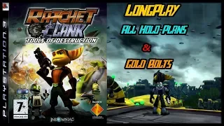 Ratchet & Clank Future: Tools of Destruction - Longplay (All Holo-Plans & Gold Bolts) Walkthrough