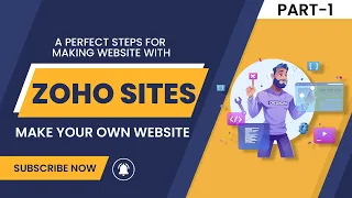 How To Design A Professional Website With Zoho Sites - Part 1