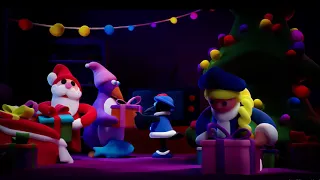 Новогодняя Заставка "Спокойной Ночи, Малыши" / Play-Doh