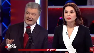 Дебаты Порошенко Зеленский. Начало