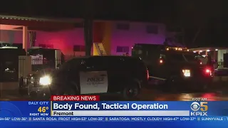 Body Found At Fremont Apartment Complex; Search Underway For Suspect